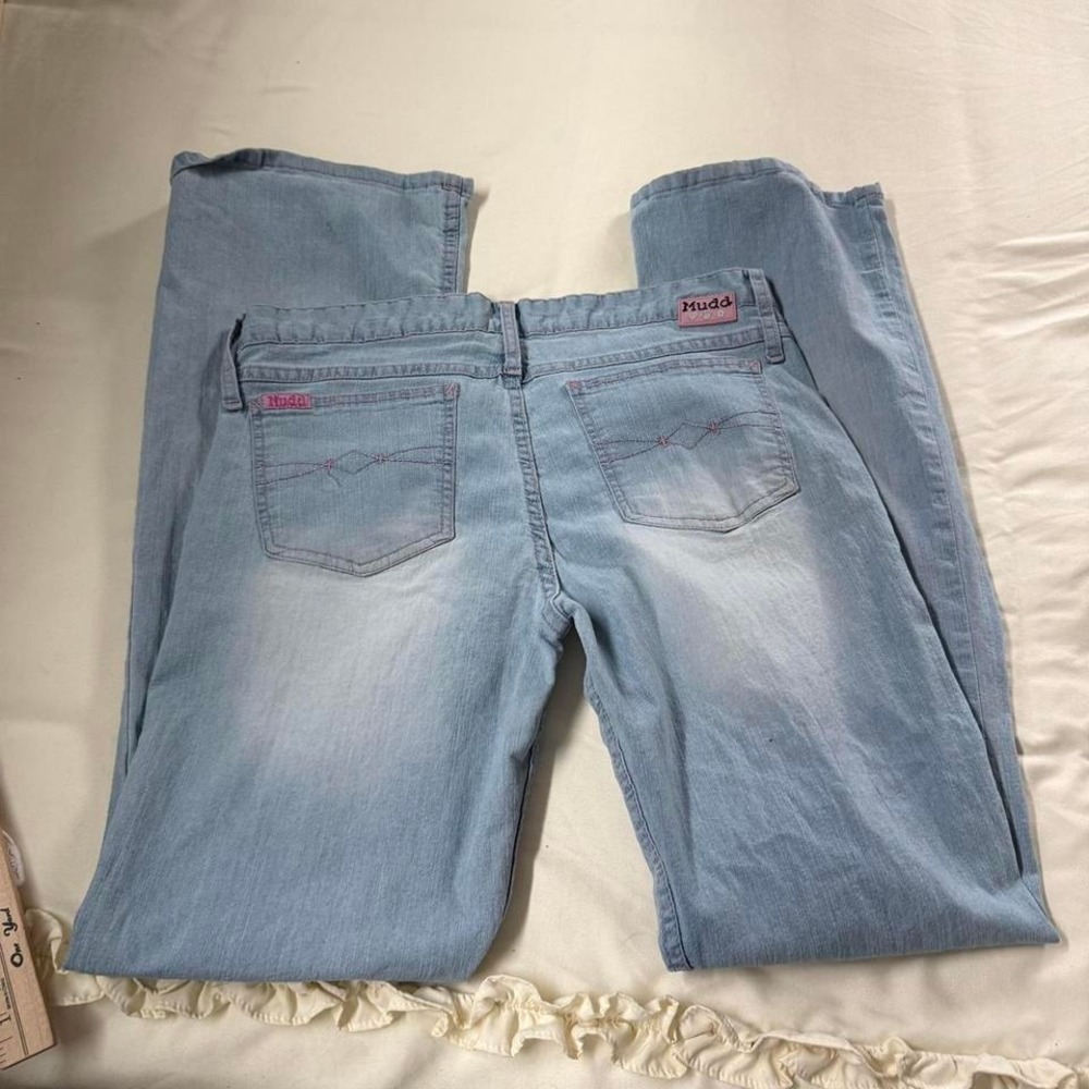 Low rise flare jeans Y2K low rise flare jeans Mudd size 11 - Picture 6 of 6